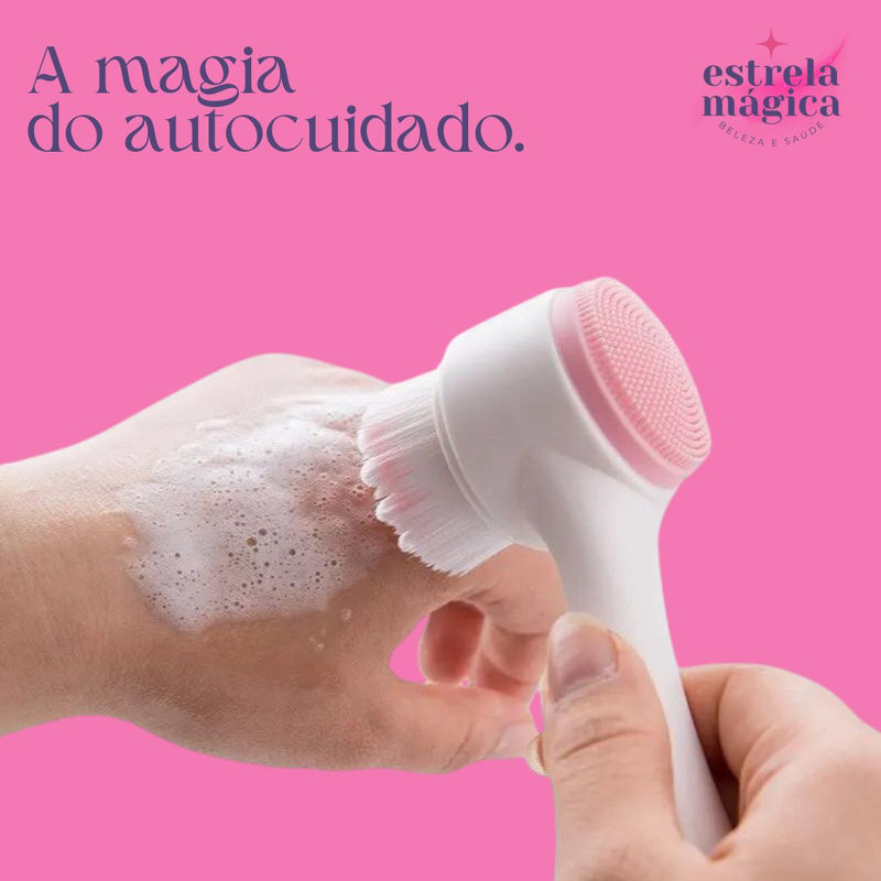 Escova de Limpeza Facial de Silicone: Revolução e Beleza para Sua Pele