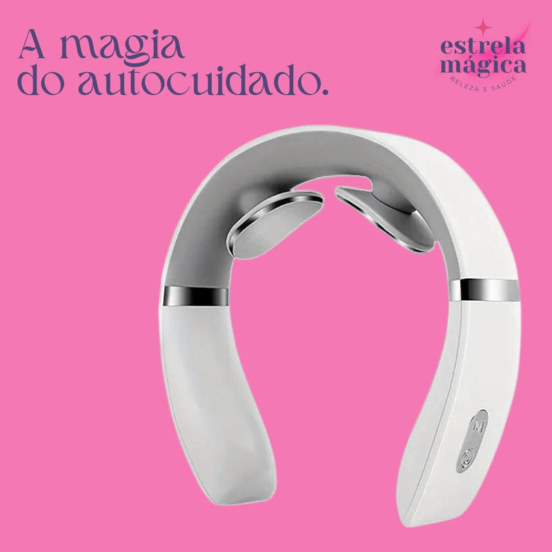 Massageador Cervical com Aquecimento - Alívio e Relaxamento