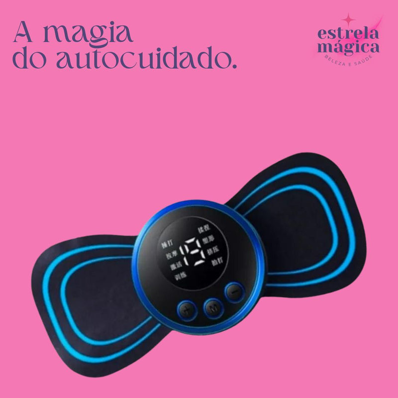 Mini Massageador para Pescoço - Alívio Imediato Onde Quer Que Você Esteja