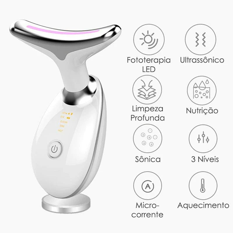 Massageador Elétrico para Levantamento e Firmeza - O Segredo para uma Pele Perfeita