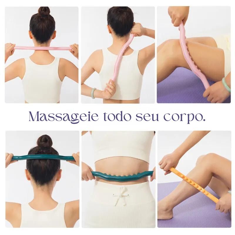 Barra de Rolamento Gua Sha: A Chave para o Relaxamento e Bem-Estar Total