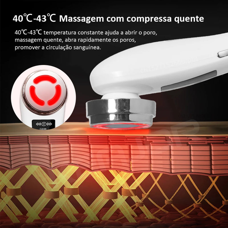 Massageador Facial de Alta Frequência com Terapia de Luz LED: Sua Solução Definitiva para uma pele Linda